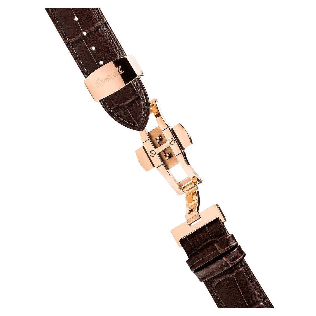 Ingersoll Automatic Watches Ingersoll Regent Automatic Brown Watch Brand