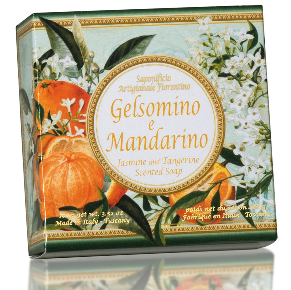 Saponificio Artigianale Fiorentino Bar soap Saponificio Artigianale Fiorentino Jasmine & Tangerine 12x100g Brand