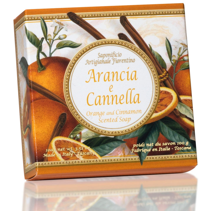 Saponificio Artigianale Fiorentino Bar soap Saponificio Artigianale Fiorentino Orange & Cinnamon 12x100g Brand