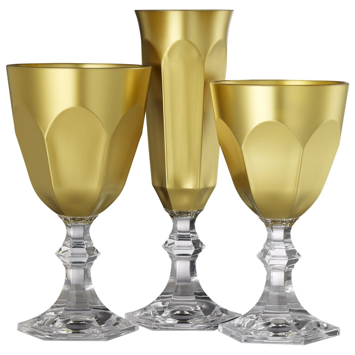 Mario Luca Giusti Champagne Flute Mario Luca Giusti Dolce Vita Champagne Flutes Gold Set of 6 Brand