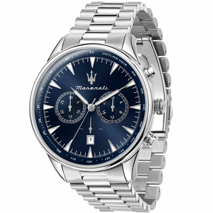 Maserati Chronograph Maserati Tradizione Silver 45mm Chronograph Brand