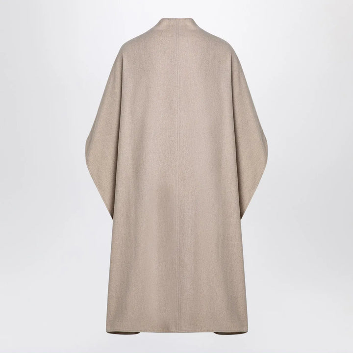 the garment - Beige wool-blend cape Brand Coats &amp; Jackets U