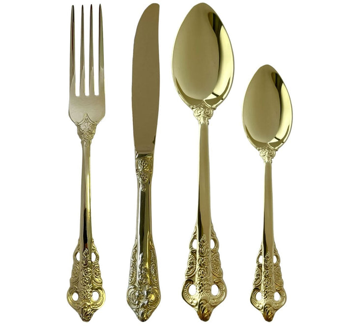 Harriet Cutlery Cutlery set 24pcs Harriett Gold Cutlery Set 24Pcs Brand