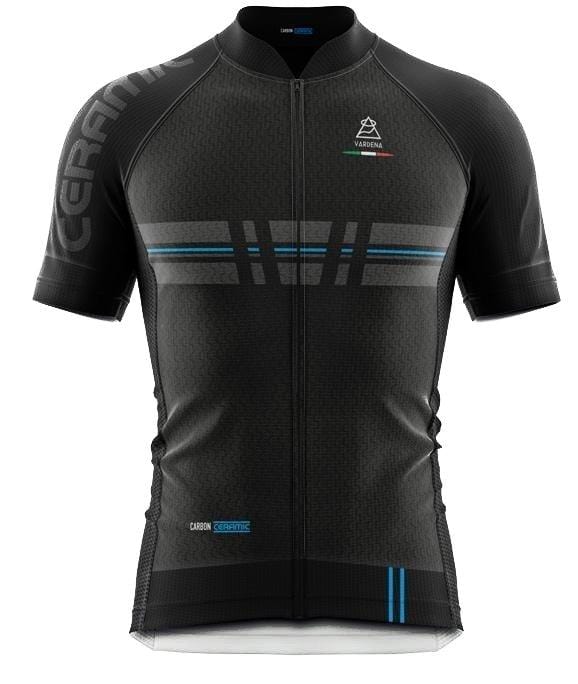 Vardena Cycling Jersey Vardena Cut Line Black Carbon Ceramic Cycling Jersey Vardena Cut Line Carbon Ceramic Black Cycling Jersey Brand