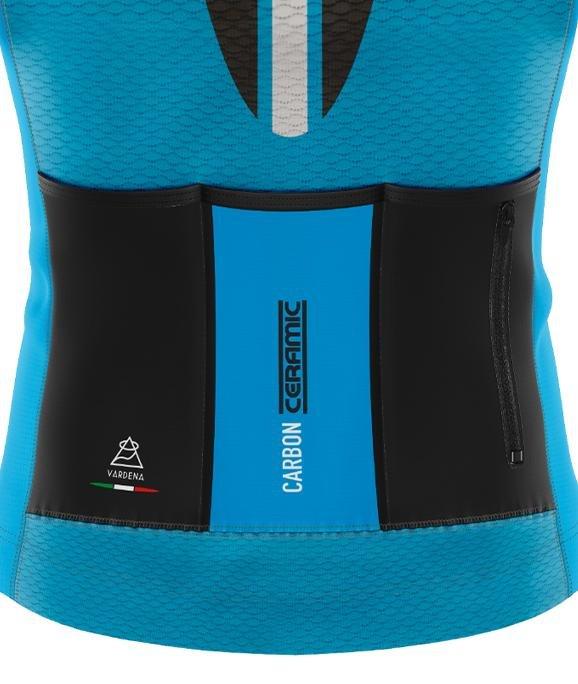 Vardena Cycling Jersey Vardena Super Line Blue Carbon Ceramic Cycling Jersey Vardena Super Line Blue Carbon Ceramic Jersey  Brand