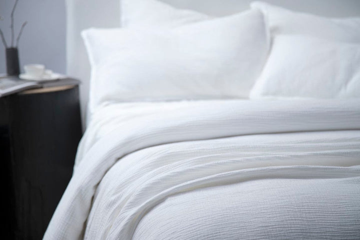 Bemboka Duvet White / Superking 270 x 240cm Bemboka Ripple Duvet Covers Bemboka Ripple Duvet Covers I Luxury Bedding I Shop Now I Italian Luxe Brand