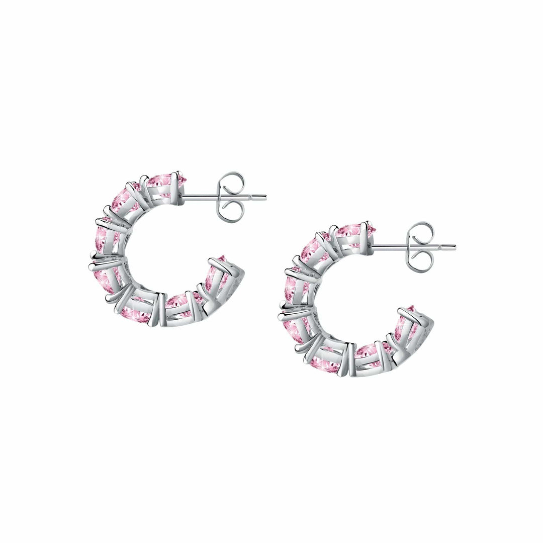 Chiara Ferragni earring Chiara Ferragni Diamond Heart Fairytale Hoop Earrings Brand