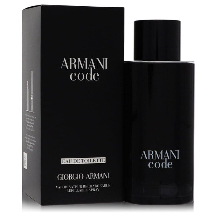 Perfume &amp; Cologne 125 ml Eau De Toilette Spray Refillable Armani Code Eau De Toilette Spray Refillable By Giorgio Armani Brand