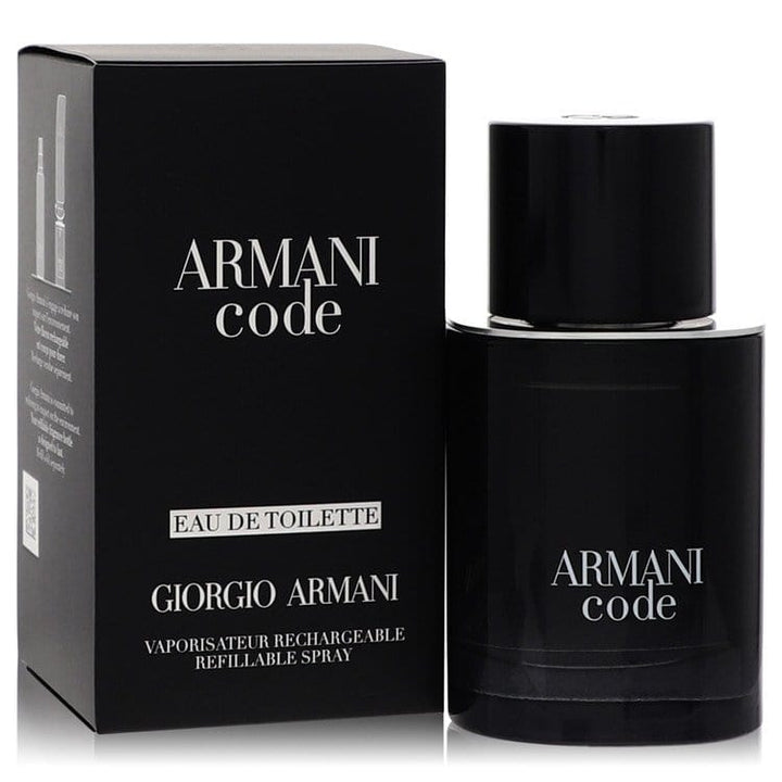 Perfume &amp; Cologne 50 ml Eau De Toilette Spray Refillable Armani Code Eau De Toilette Spray Refillable By Giorgio Armani Brand