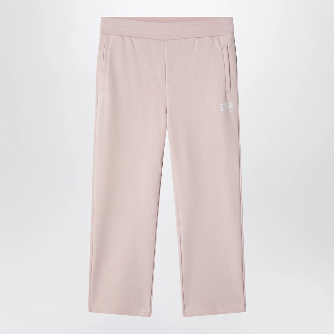 Golden Goose - Blush pink jogging trousers Brand 6Y