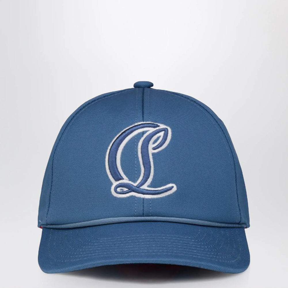 Christian Louboutin - Mooncrest Ivy Ac baseball cap sky blue Brand Hats S