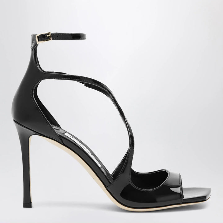 Jimmy Choo - Azia sandals in black patent leather Brand 36,5 IT