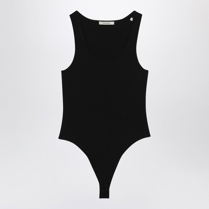 Leotards &amp; Unitards Entire Studios - Black viscose jersey bodysuit Brand