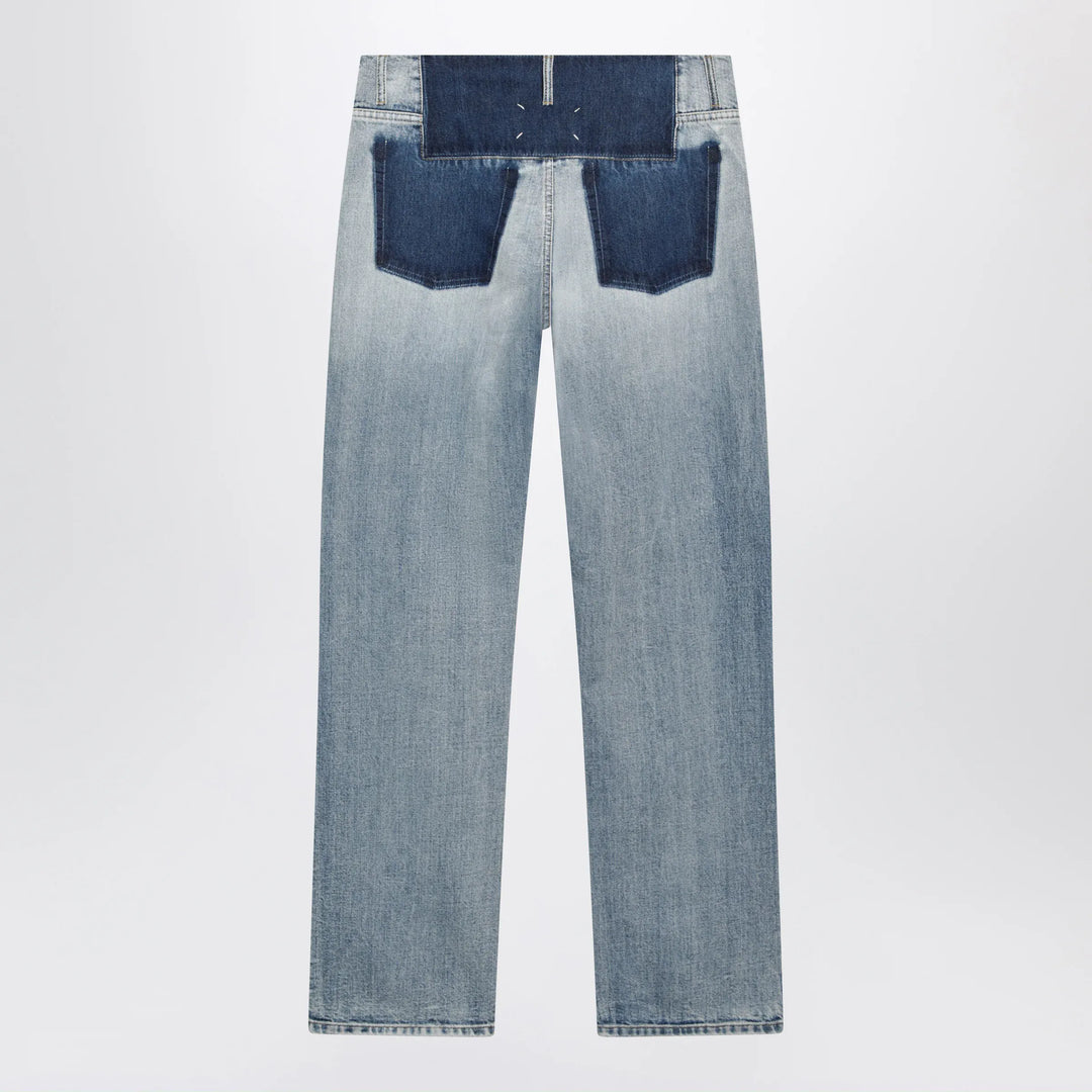 Maison Margiela - Patchwork jeans in indigo blue denim Brand