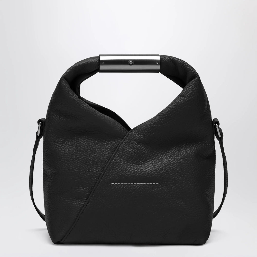 MM6 Maison Margiela - Japanese Bag Jewel Handle Classic in calf leather black Brand U