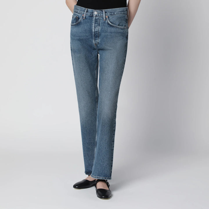 AGOLDE - Lana straight-leg jeans in indigo denim Brand Pants 24
