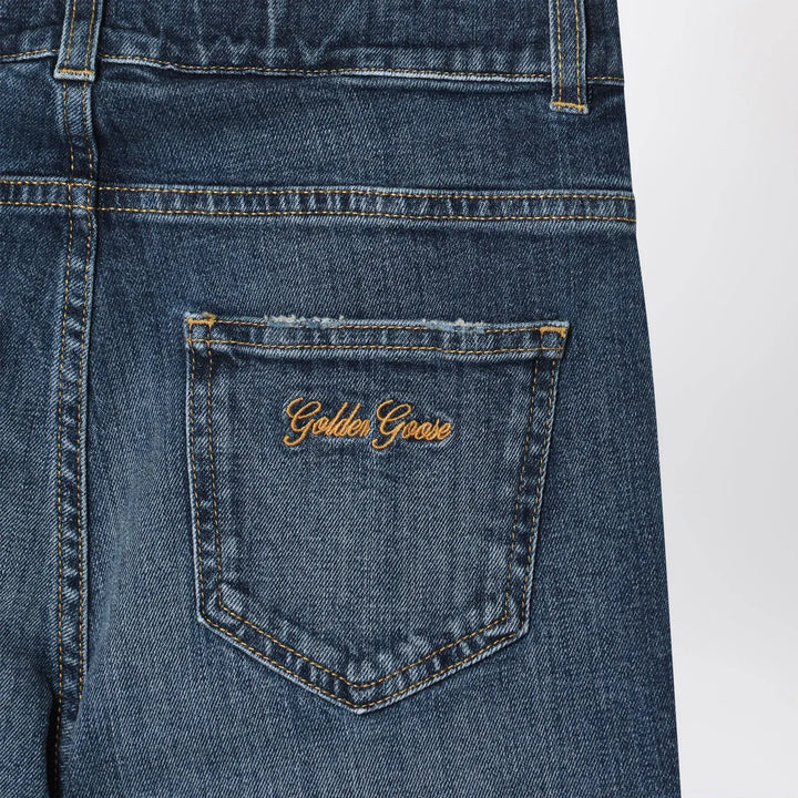 Golden Goose - Dark blue washed-out jeans Brand Pants 8