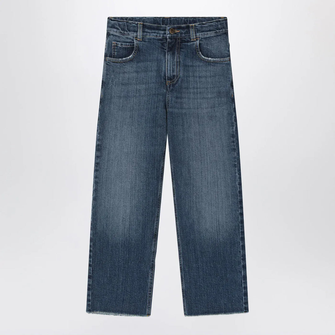 Golden Goose - Dark blue washed-out jeans Brand Pants 8