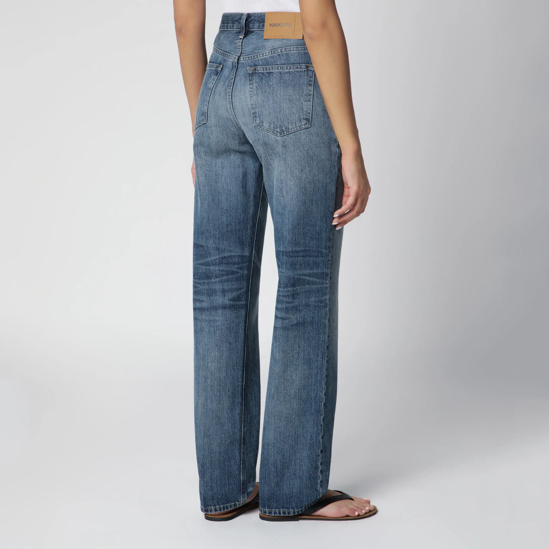 HAIKURE - Haikure jeans in washed Blue Ryder denim Brand Pants