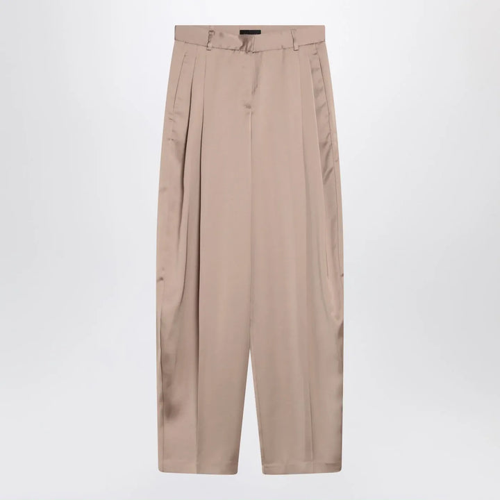 THE ANDAMANE - Wide greige pants Brand Pants 40  IT