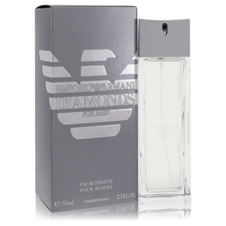 Emporio Armani Diamonds Eau De Toilette Spray By Giorgio Armani 30ml/75ml Brand Perfume &amp; Cologne 75 ml Eau De Toilette Spray