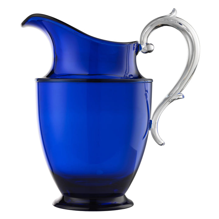 Mario Luca Giusti Pitchers &amp; Jugs Mario Luca Giusti Federica Acrylic Pitcher Blue Brand