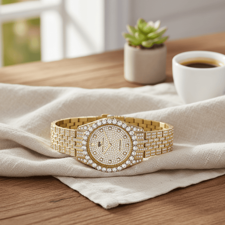 Chiara Ferragni Everyday Full Pave Watch Brand Quartz Watches