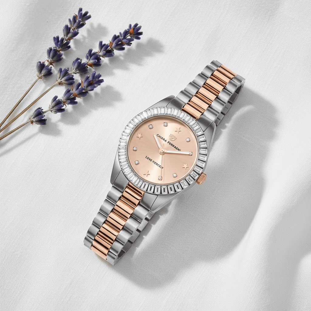 Chiara Ferragni Everyday Two Tone Watch Brand Quartz Watches