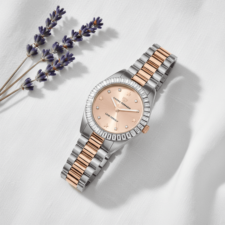 Chiara Ferragni Everyday Two Tone Watch Brand Quartz Watches