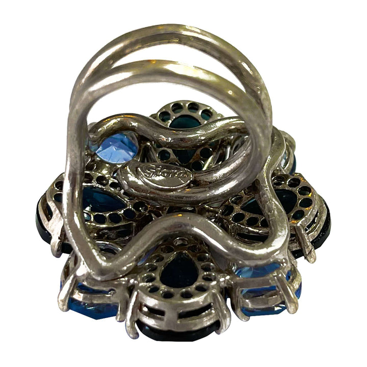 Giora Rings Giora' Cleopatra Fluid Precious Stones Ring Cleopatra Ring By Giovanna Raspini Italian Jewellery Designer Giora' Brand