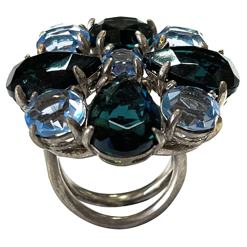 Giora Rings Giora' Cleopatra Fluid Precious Stones Ring Cleopatra Ring By Giovanna Raspini Italian Jewellery Designer Giora' Brand