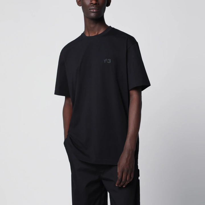 adidas Y-3 - Black T-shirt with logo Brand Shirts &amp; Tops S