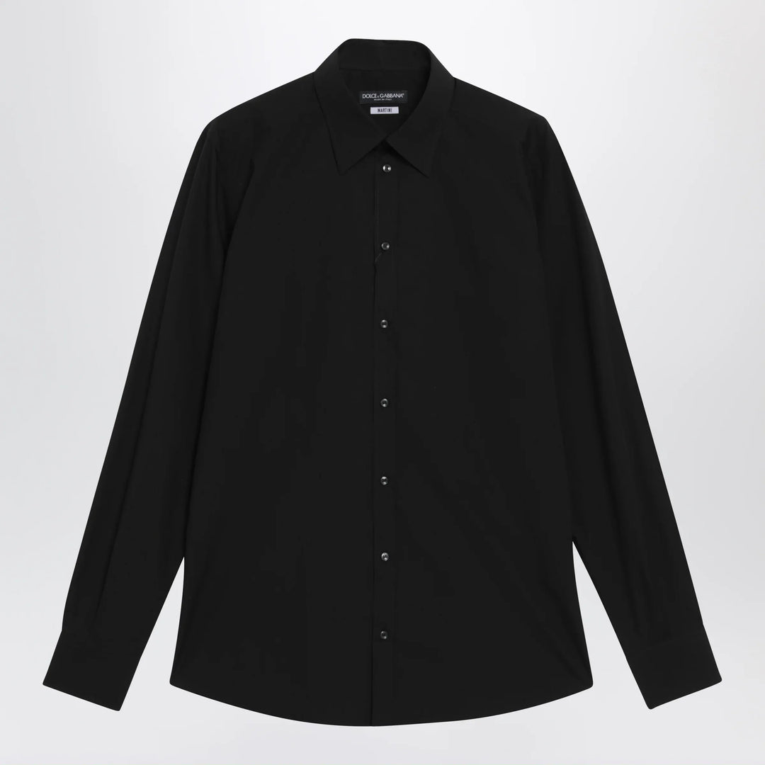 Dolce&amp;Gabbana - Black cotton shirt Brand Shirts &amp; Tops 39
