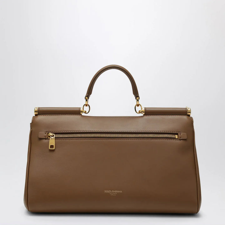 Dolce&amp;Gabbana - My Sicily top handle bag in caramel leather Brand Shirts &amp; Tops U