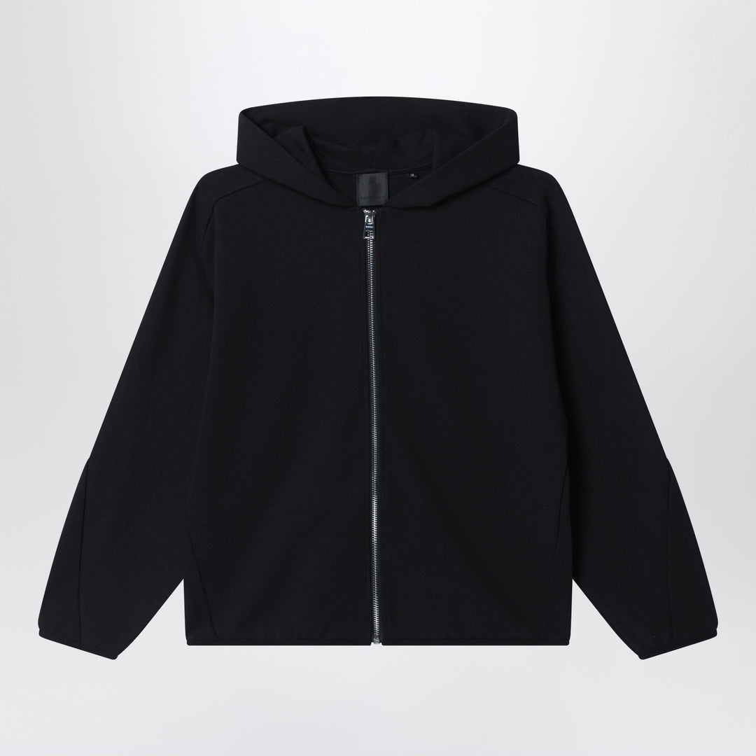 Shirts & Tops Givenchy - Black zip-up sweatshirt with logo embroidery Brand