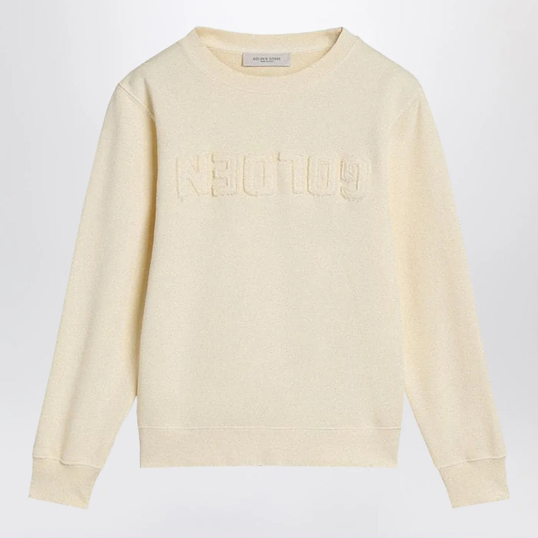 Golden Goose - Ivory cotton sweatshirt Brand Shirts &amp; Tops 4