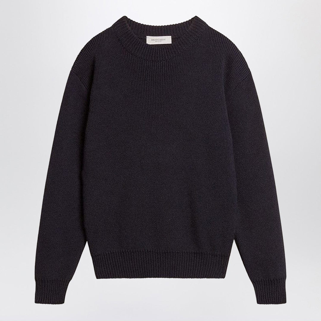 Shirts &amp; Tops Golden Goose - Navy blue cotton sweater Brand