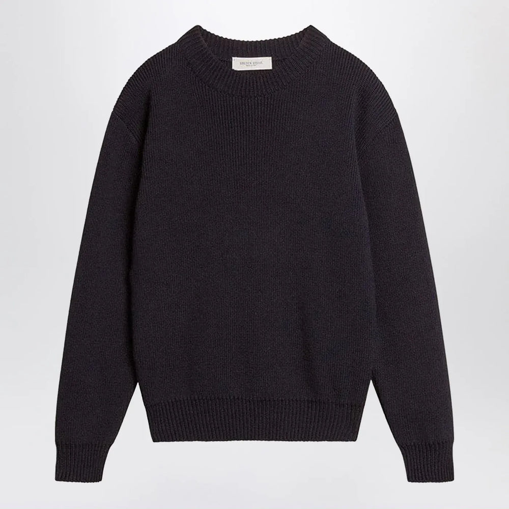 Golden Goose - Navy blue cotton sweater Brand Shirts & Tops 4