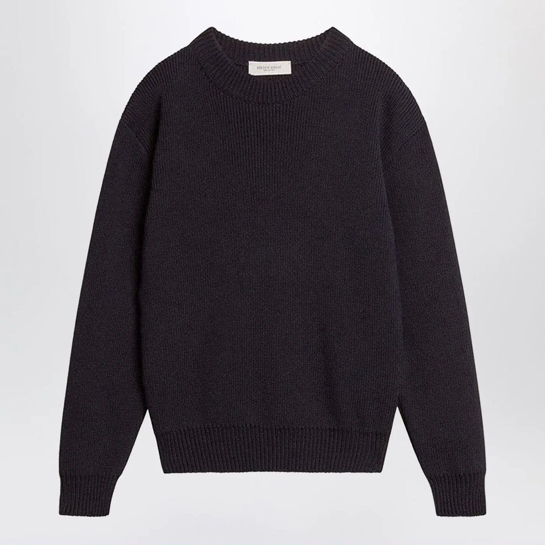 Golden Goose - Navy blue cotton sweater Brand Shirts &amp; Tops 4