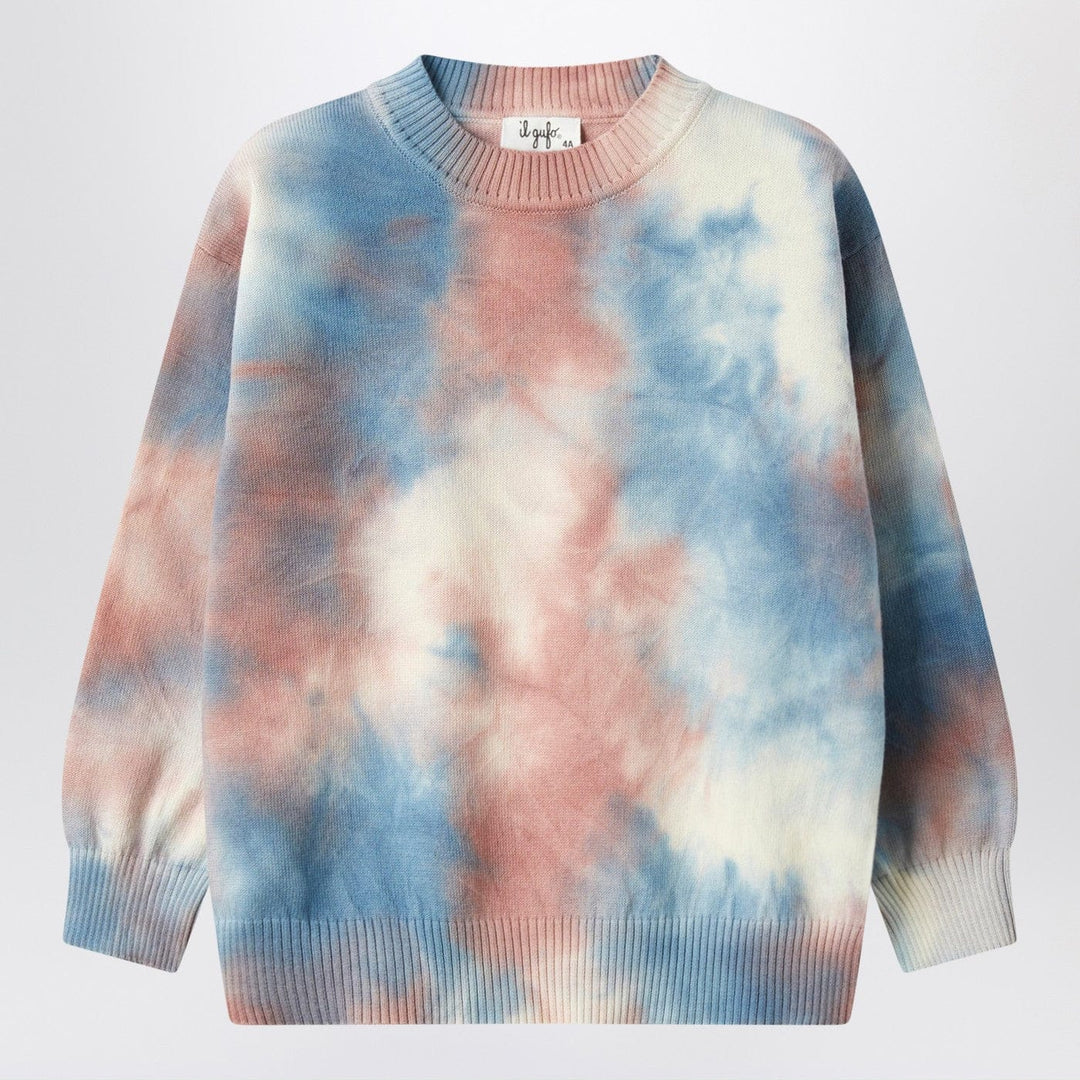 Shirts & Tops 4A Il Gufo - Sweater with airbrush-effect tie-dye print Brand