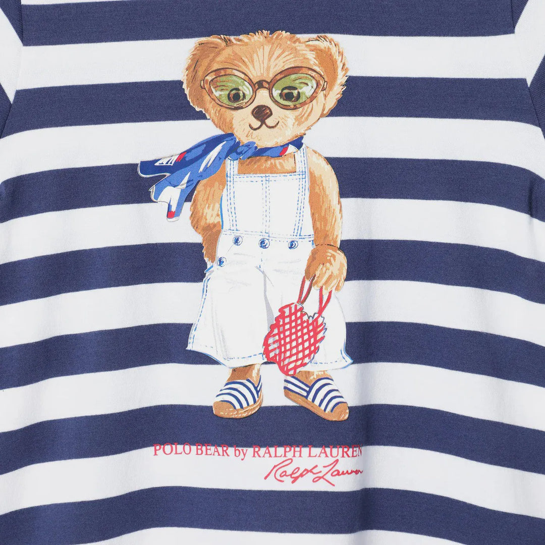 Polo Ralph Lauren - Polo Bear striped dress navy blue/white Brand Shirts &amp; Tops