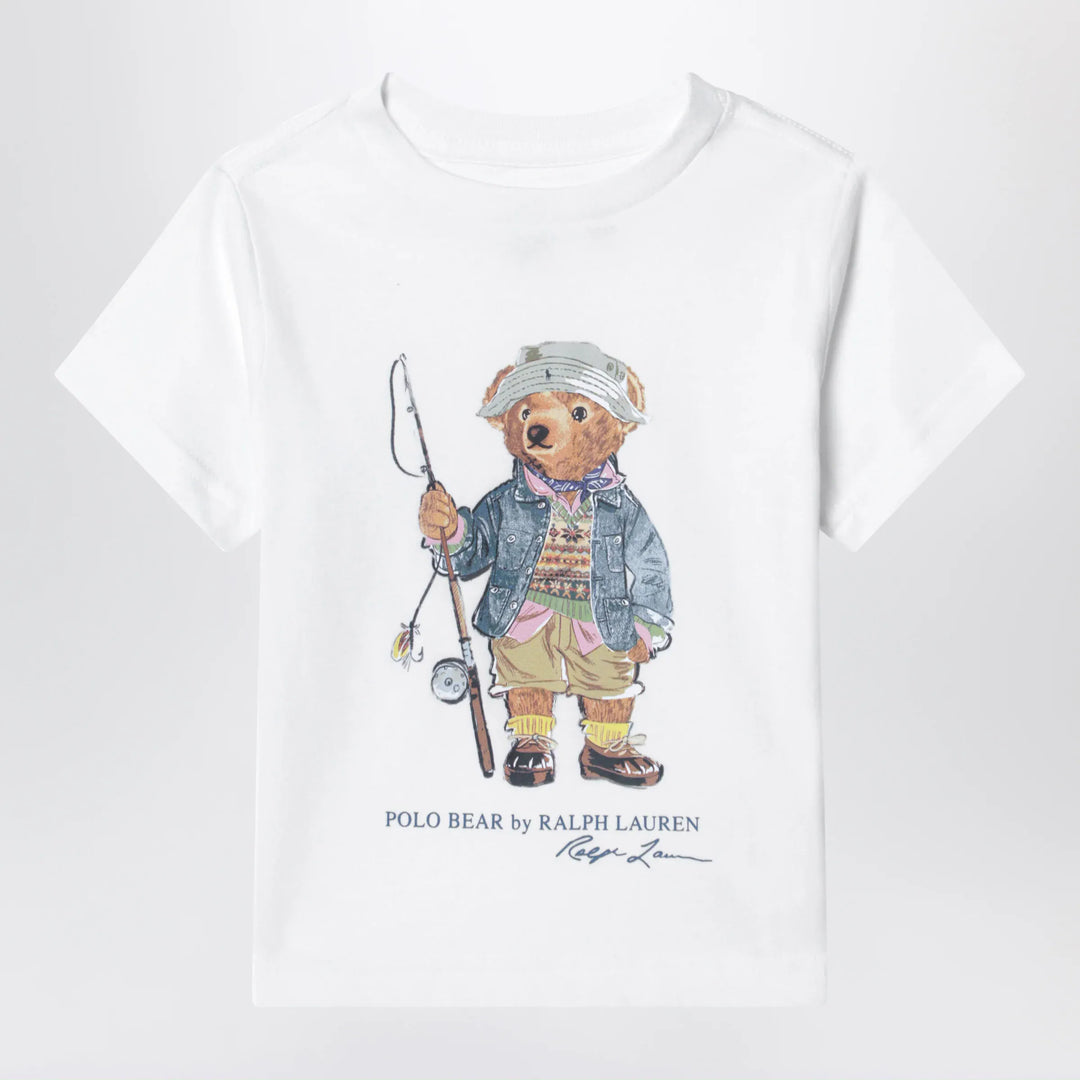 Polo Ralph Lauren - White cotton Polo Bear T-shirt Brand Shirts &amp; Tops 5