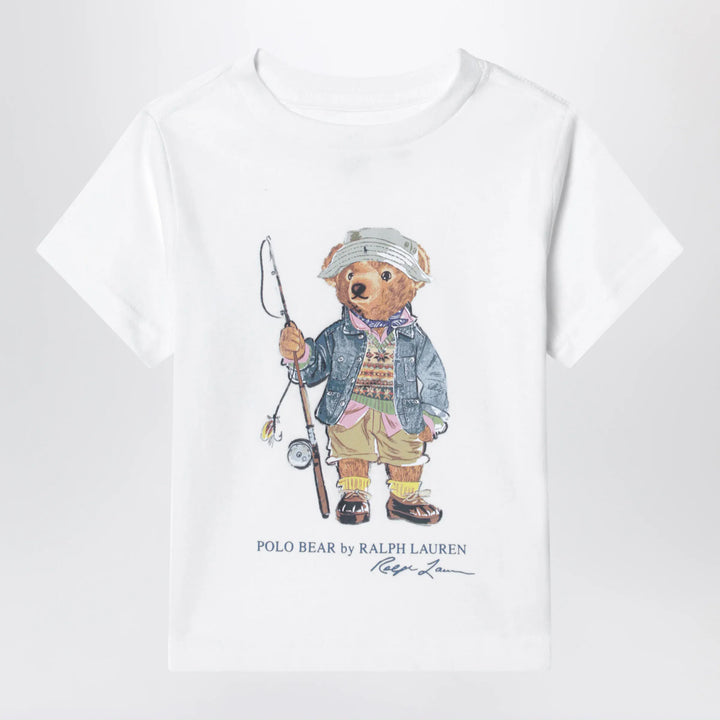 Polo Ralph Lauren - White cotton Polo Bear T-shirt Brand Shirts &amp; Tops 5