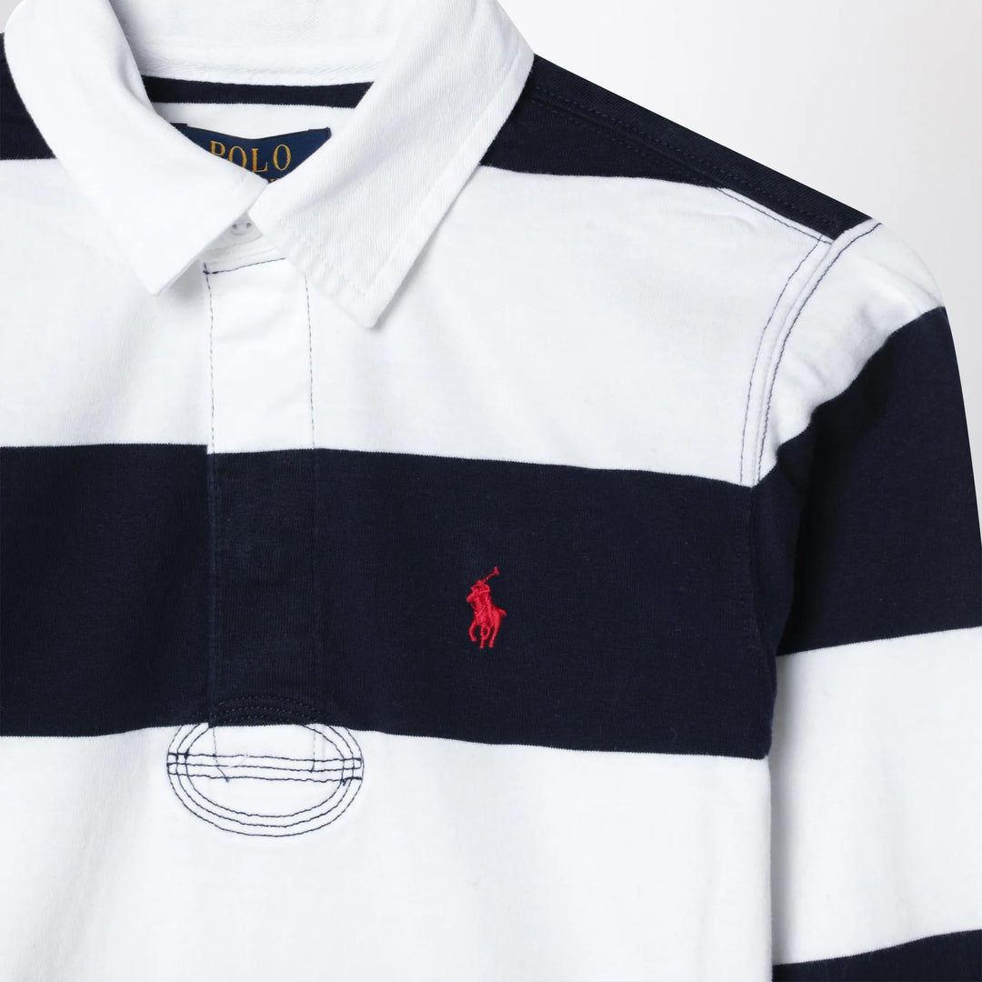 Polo Ralph Lauren - White/navy striped polo shirt Brand Shirts &amp; Tops