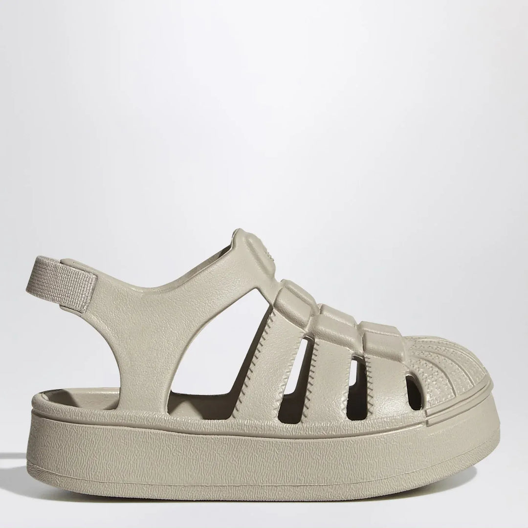 adidas Originals - Beige Superstar sandals Brand Shoes 19
