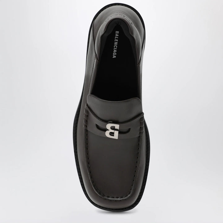 Balenciaga - Comfy loafers in mocha leather Brand Shoes