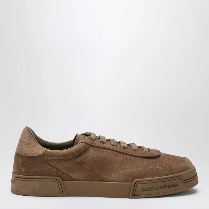 Dolce&amp;Gabbana - Portofino Light Sneakers in hazelnut suede Brand Shoes 41,5 IT