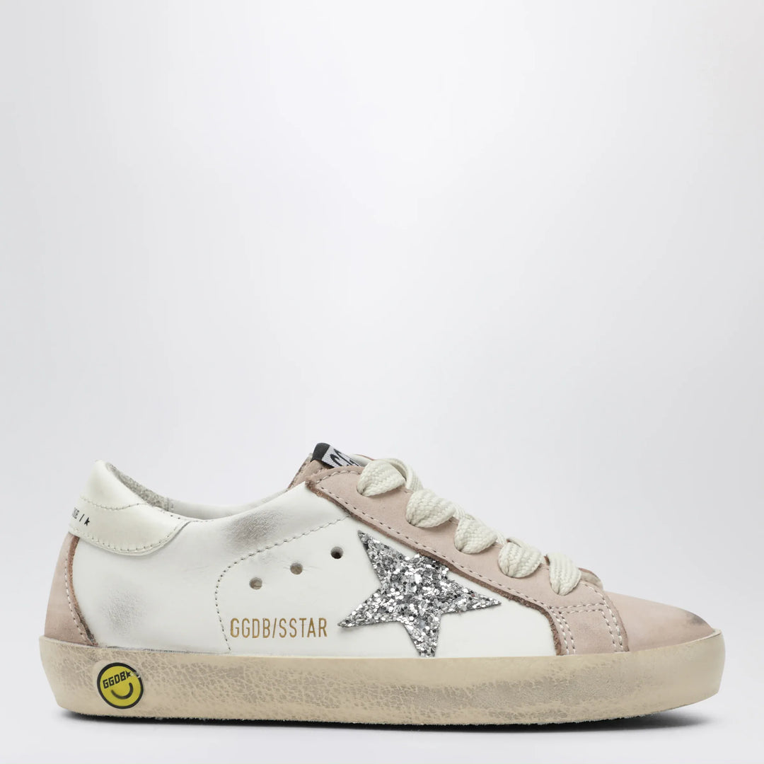 Golden Goose - Super-Star sneakers in white/pink/silver Brand Shoes 19