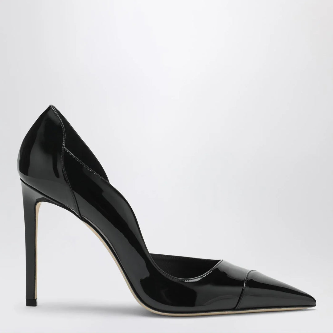 Jimmy Choo - Brigitte 100 pumps in black patent leather Brand Shoes 37 IT