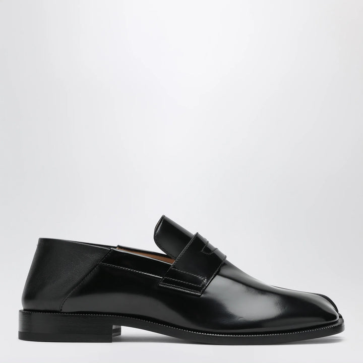 Maison Margiela - Tabi loafer in black leather Brand Shoes 40 IT